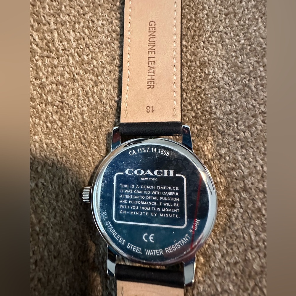 Coach Rainbow Watch